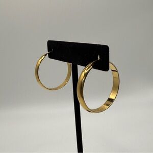 VTG Monet Gold-Tone Hoop Earrings. 
$24 obo